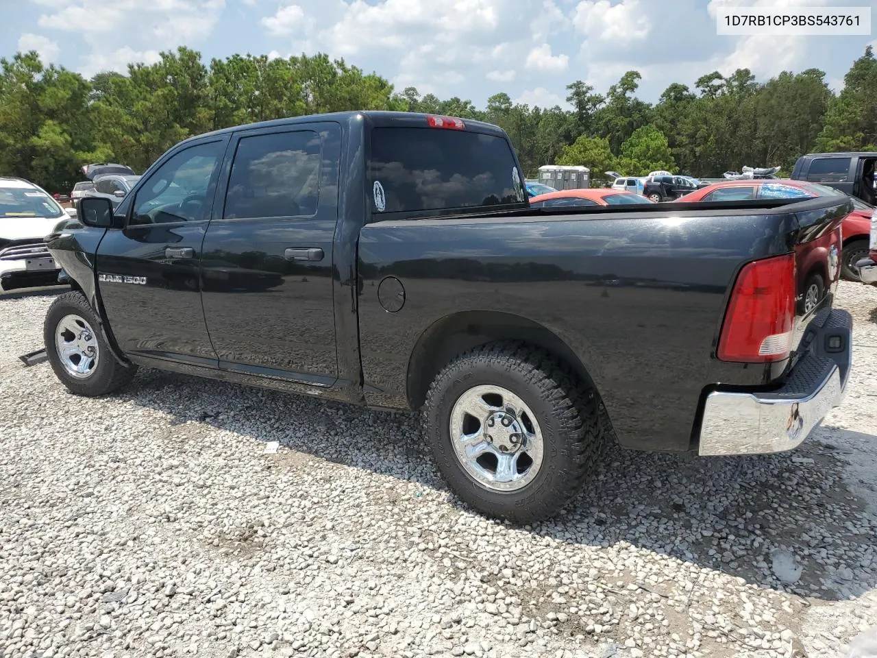 2011 Dodge Ram 1500 VIN: 1D7RB1CP3BS543761 Lot: 66122394