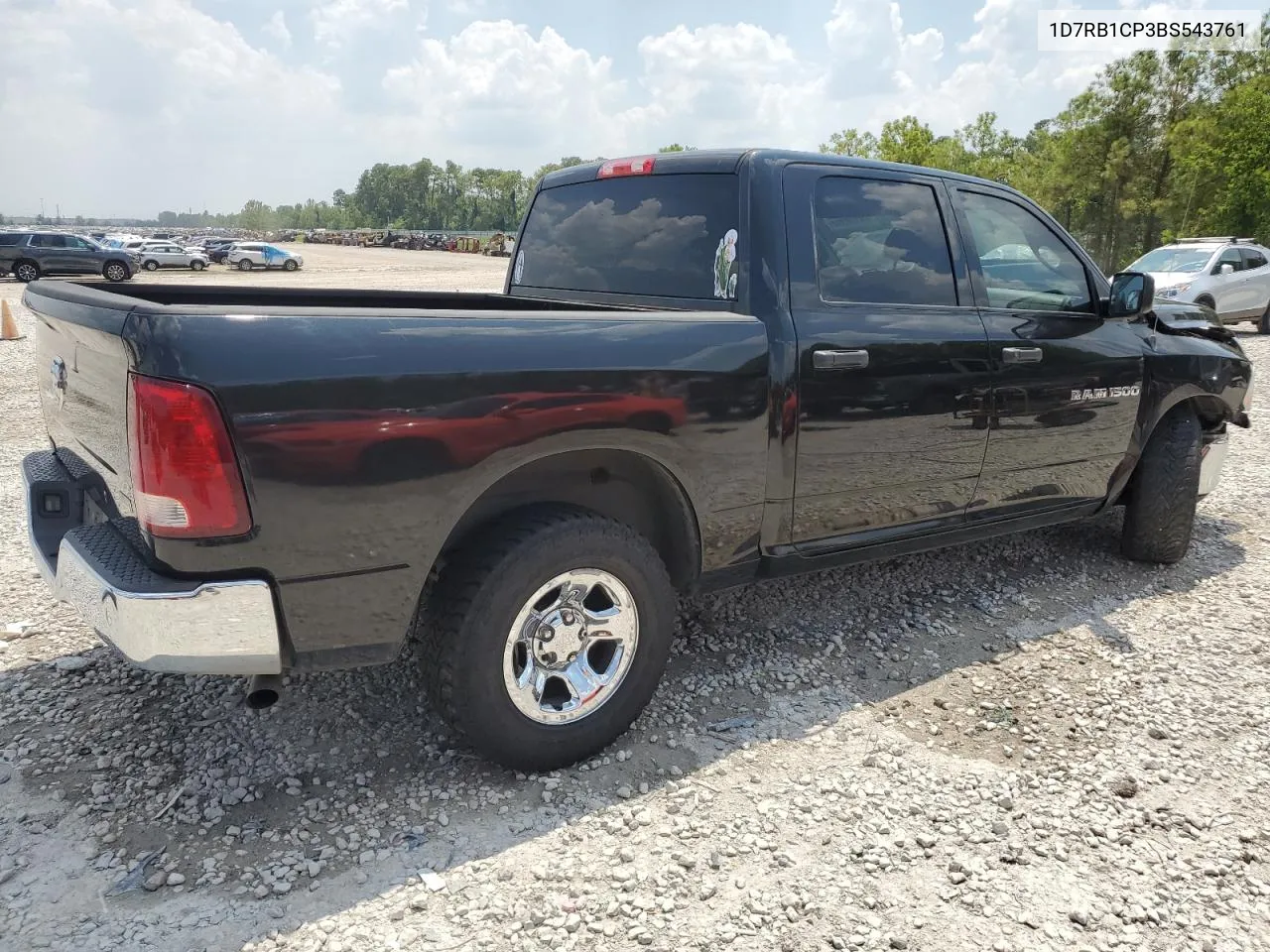 2011 Dodge Ram 1500 VIN: 1D7RB1CP3BS543761 Lot: 66122394