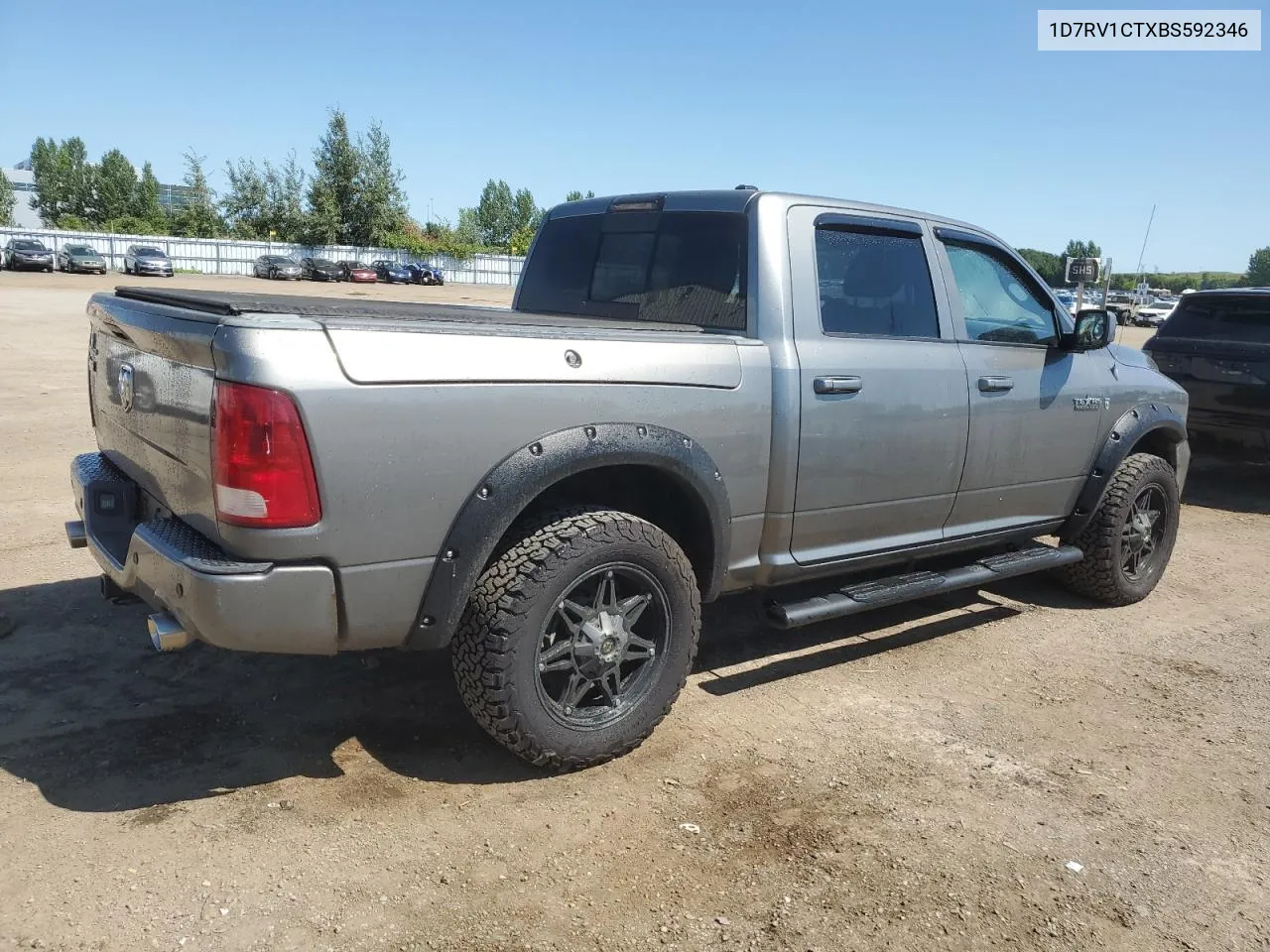 1D7RV1CTXBS592346 2011 Dodge Ram 1500