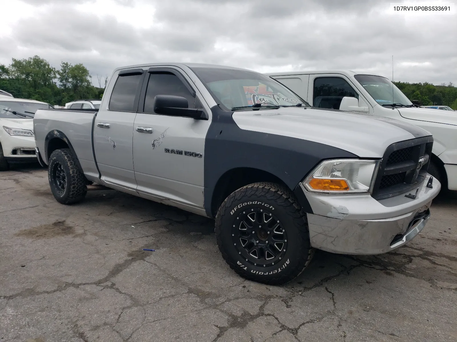 2011 Dodge Ram 1500 VIN: 1D7RV1GP0BS533691 Lot: 66369484