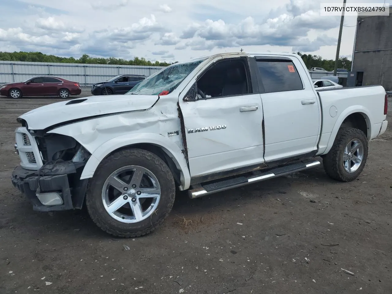 2011 Dodge Ram 1500 VIN: 1D7RV1CTXBS624793 Lot: 66388194