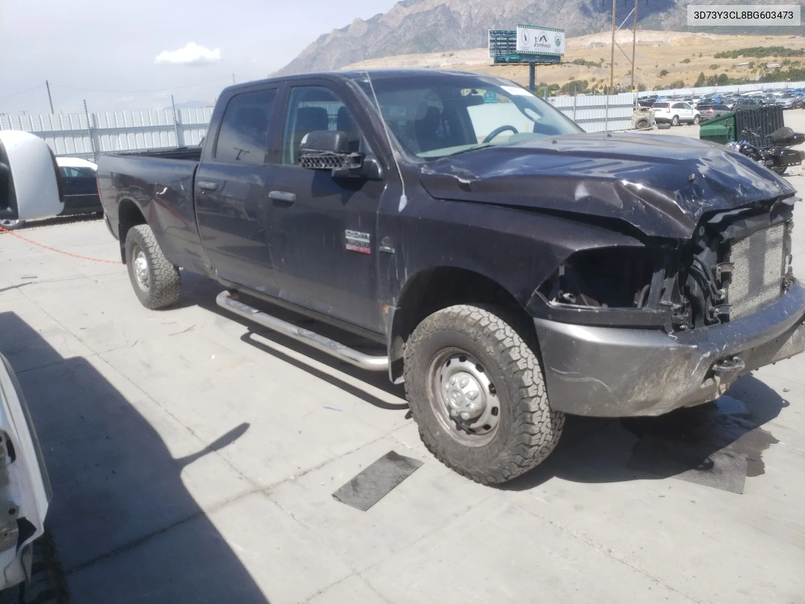 2011 Dodge Ram 3500 VIN: 3D73Y3CL8BG603473 Lot: 66532724