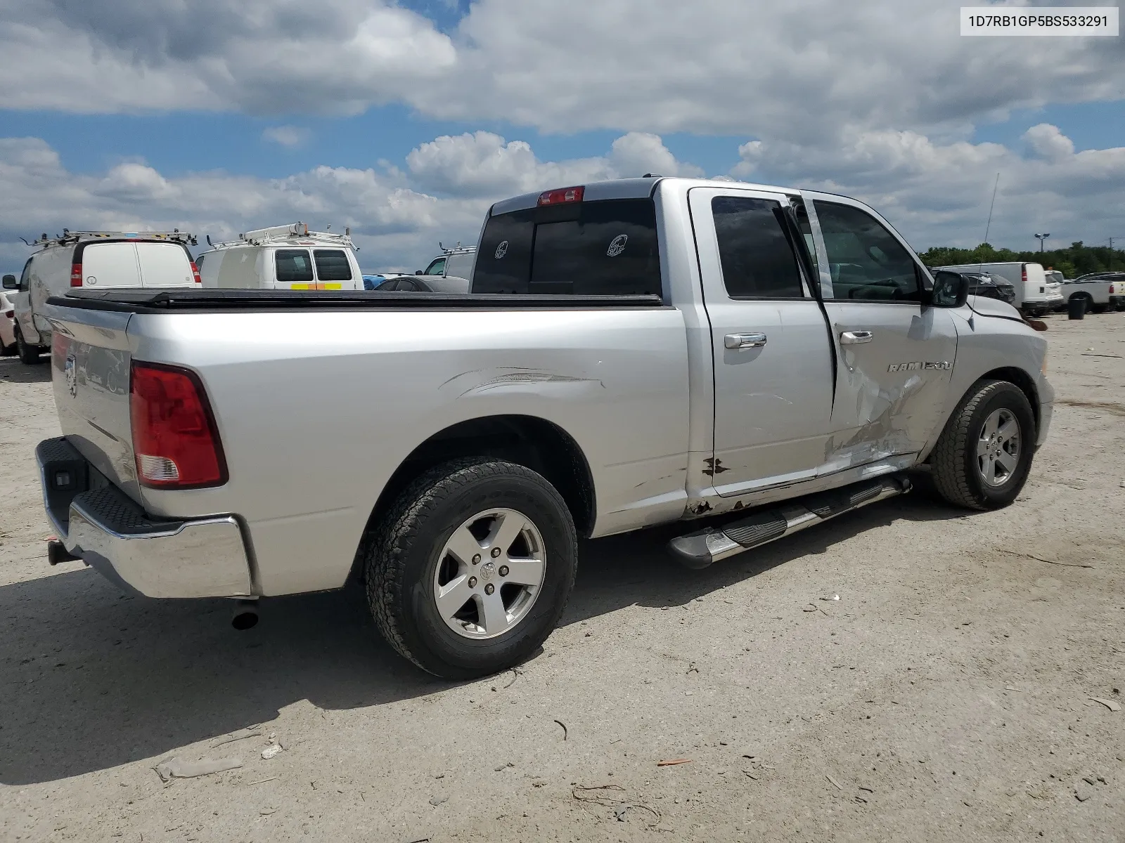 2011 Dodge Ram 1500 VIN: 1D7RB1GP5BS533291 Lot: 66858584