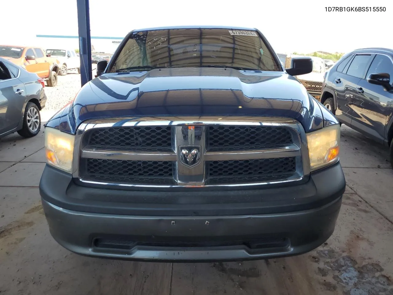 2011 Dodge Ram 1500 VIN: 1D7RB1GK6BS515550 Lot: 67396324