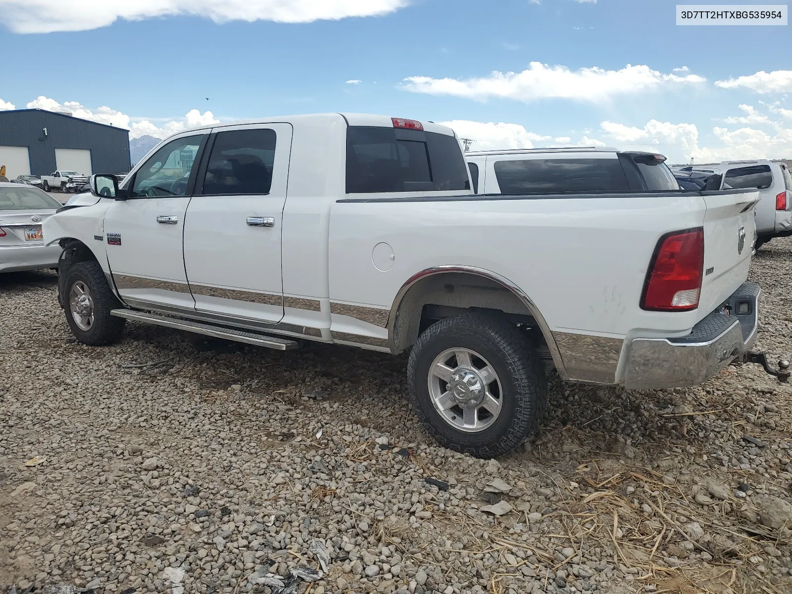 2011 Dodge Ram 2500 VIN: 3D7TT2HTXBG535954 Lot: 67550784