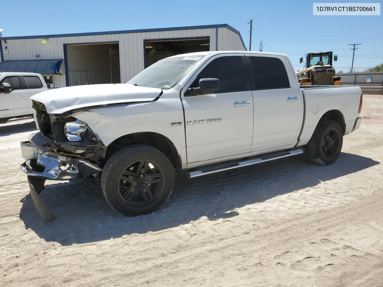 1D7RV1CT1BS700661 2011 Dodge Ram 1500