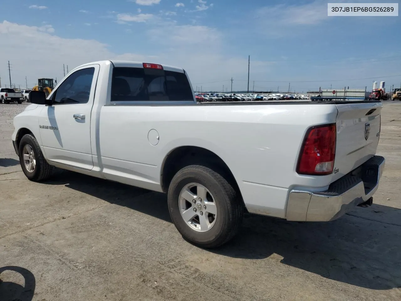 2011 Dodge Ram 1500 VIN: 3D7JB1EP6BG526289 Lot: 68108604