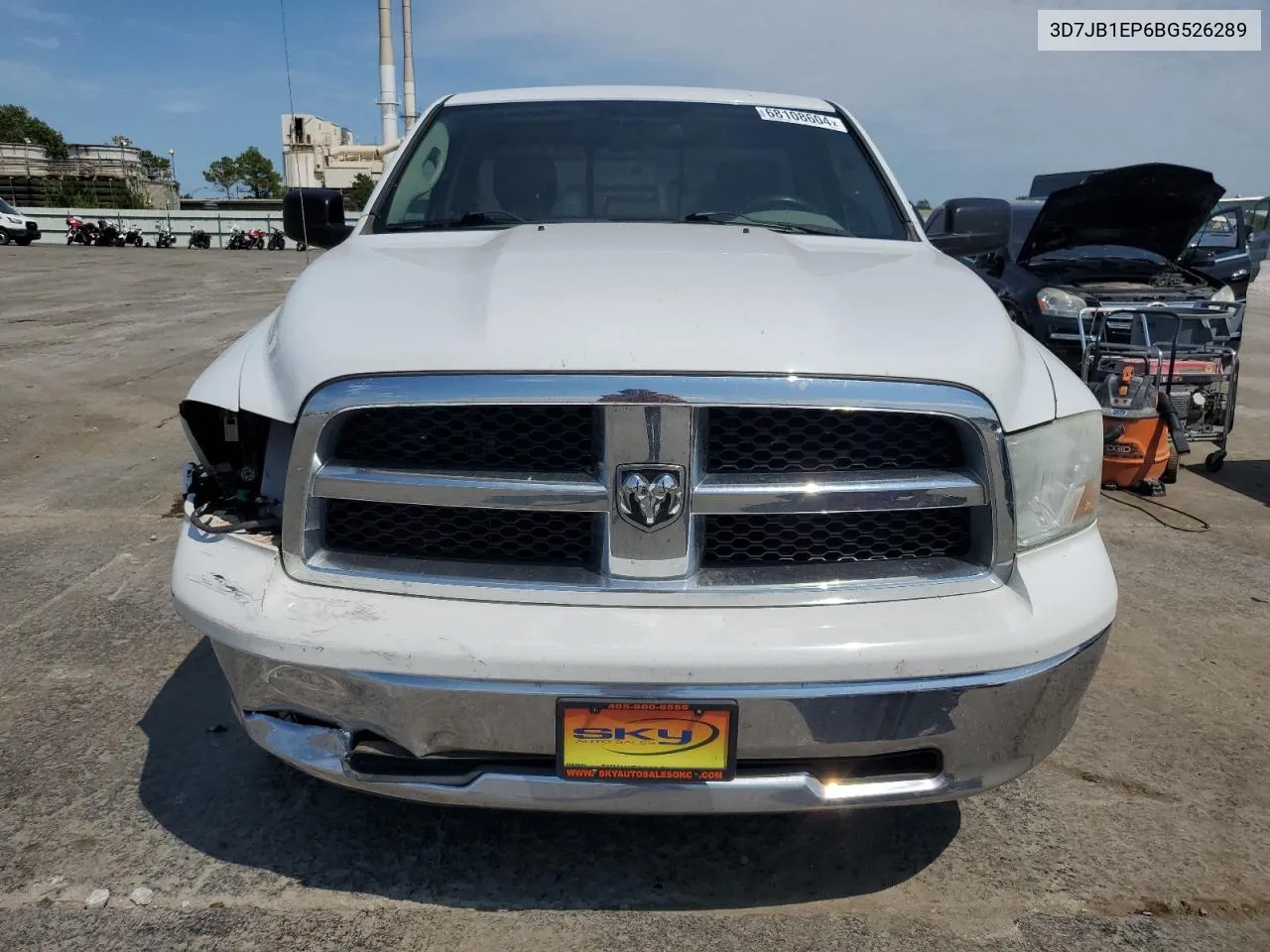 2011 Dodge Ram 1500 VIN: 3D7JB1EP6BG526289 Lot: 68108604