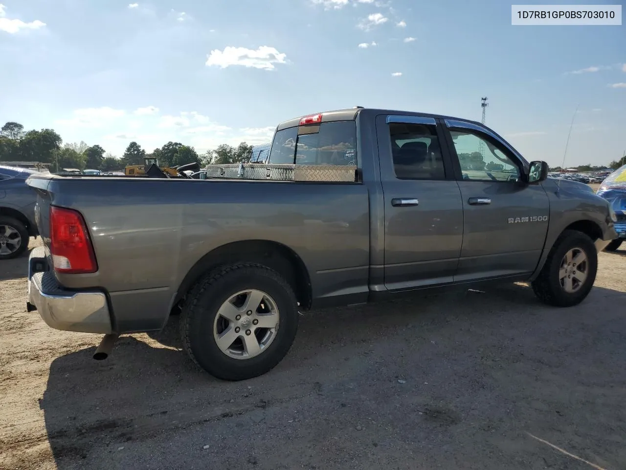 2011 Dodge Ram 1500 VIN: 1D7RB1GP0BS703010 Lot: 68237024