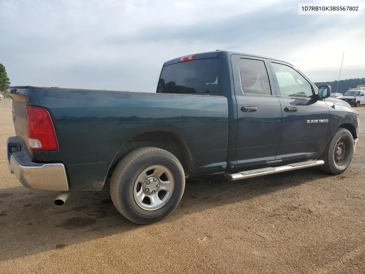 1D7RB1GK3BS567802 2011 Dodge Ram 1500