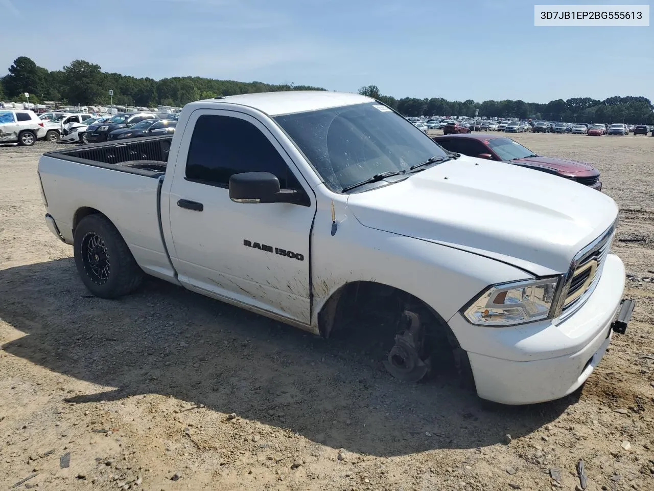 2011 Dodge Ram 1500 VIN: 3D7JB1EP2BG555613 Lot: 68568514