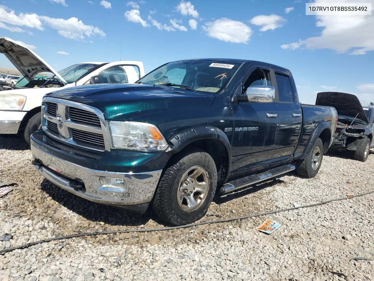 2011 Dodge Ram 1500 VIN: 1D7RV1GT8BS535492 Lot: 68695434