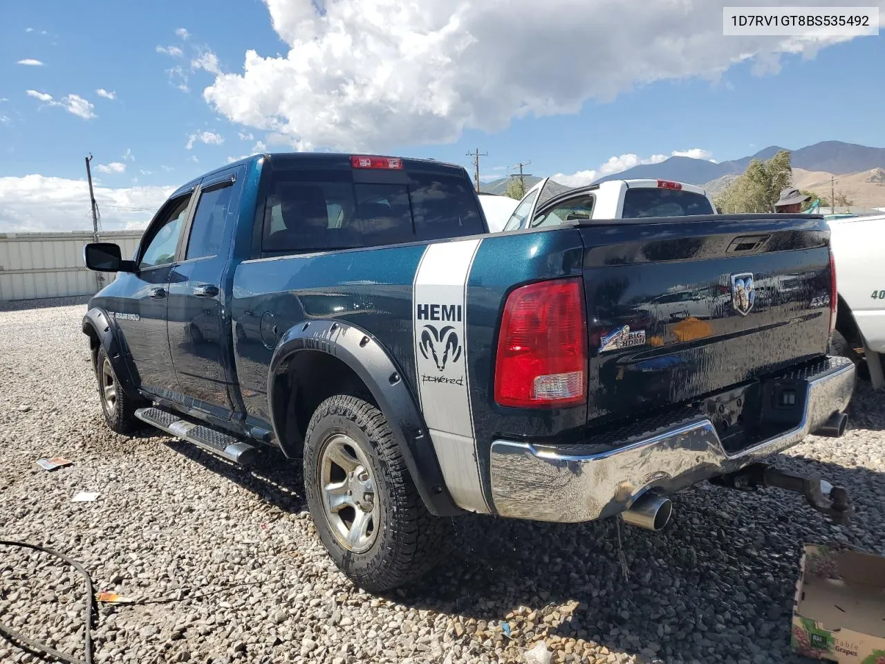 2011 Dodge Ram 1500 VIN: 1D7RV1GT8BS535492 Lot: 68695434