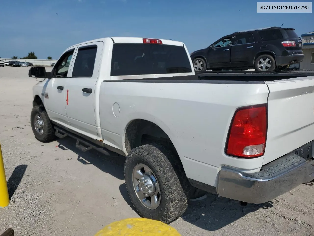 2011 Dodge Ram 2500 VIN: 3D7TT2CT2BG514295 Lot: 68793014