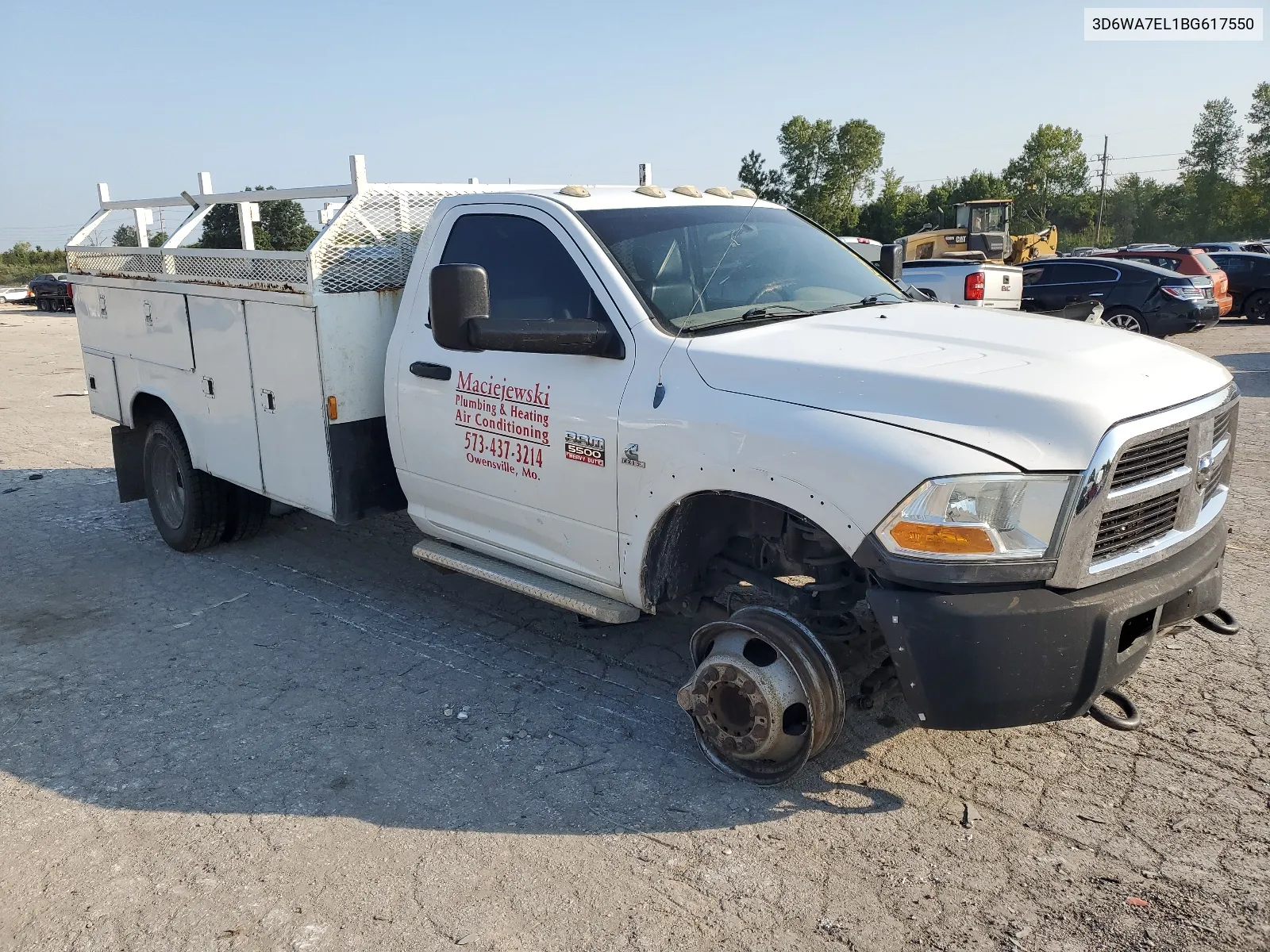 2011 Dodge Ram 5500 St VIN: 3D6WA7EL1BG617550 Lot: 68815644