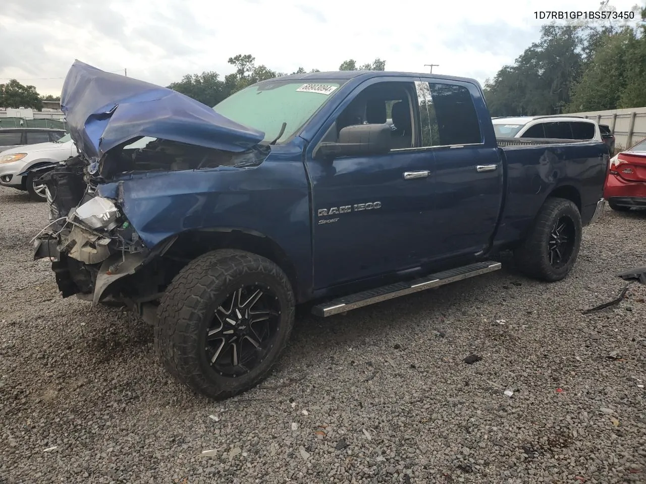 2011 Dodge Ram 1500 VIN: 1D7RB1GP1BS573450 Lot: 68903094