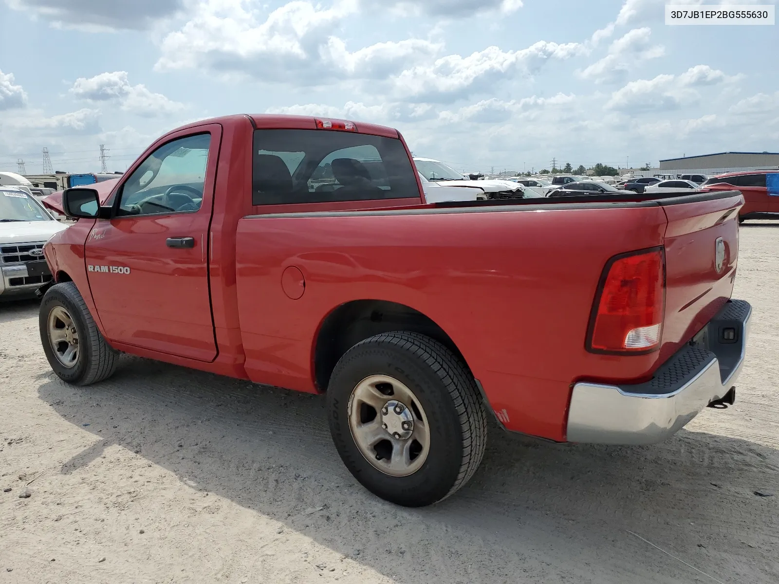 2011 Dodge Ram 1500 VIN: 3D7JB1EP2BG555630 Lot: 68908424