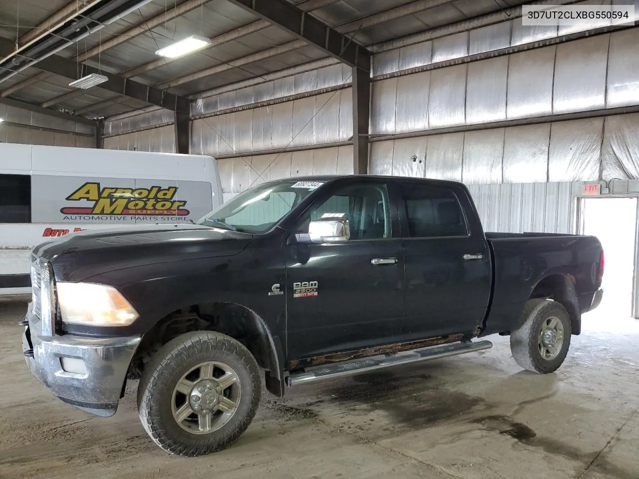 2011 Dodge Ram 2500 VIN: 3D7UT2CLXBG550594 Lot: 68927344