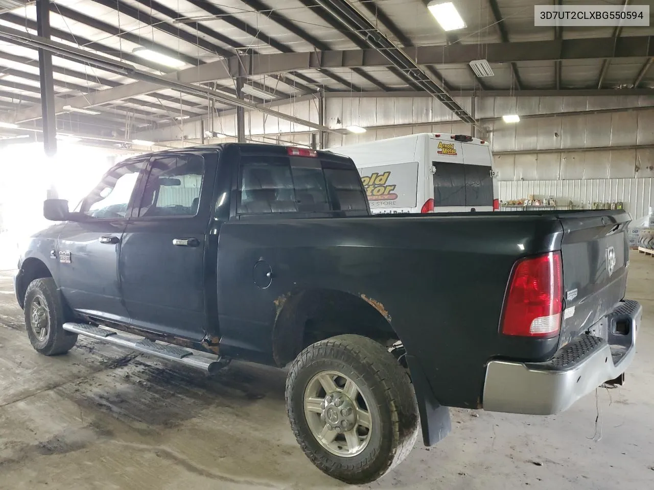 2011 Dodge Ram 2500 VIN: 3D7UT2CLXBG550594 Lot: 68927344