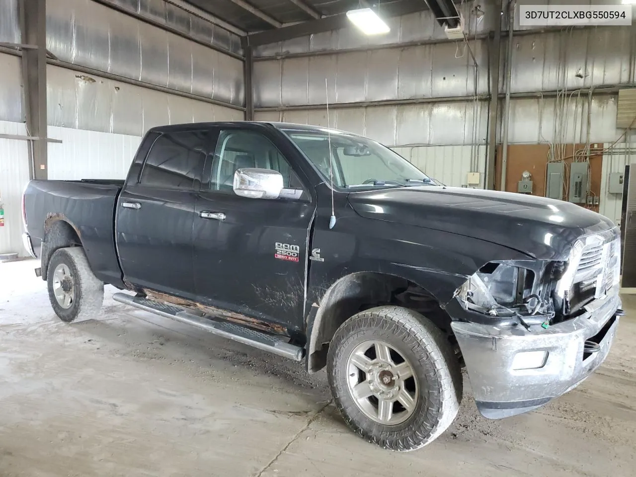 2011 Dodge Ram 2500 VIN: 3D7UT2CLXBG550594 Lot: 68927344