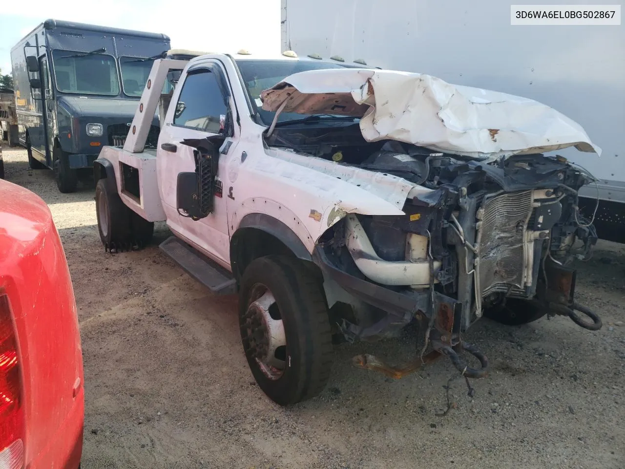 2011 Dodge Ram 4500 St VIN: 3D6WA6EL0BG502867 Lot: 69033894