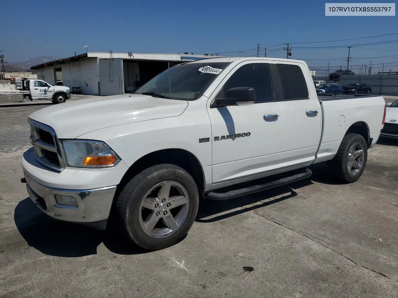 1D7RV1GTXBS553797 2011 Dodge Ram 1500