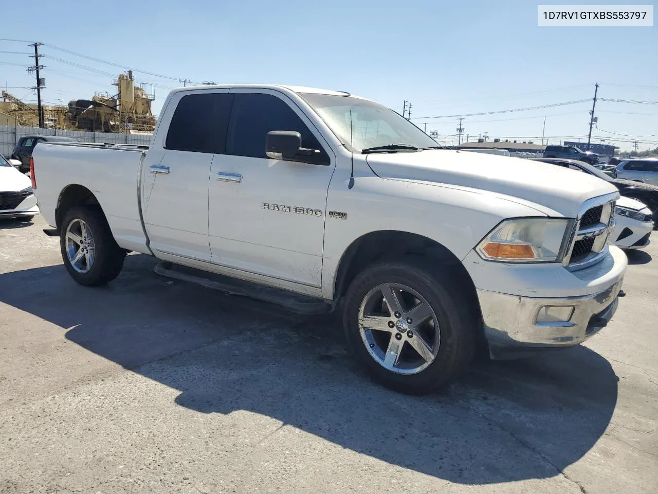 1D7RV1GTXBS553797 2011 Dodge Ram 1500