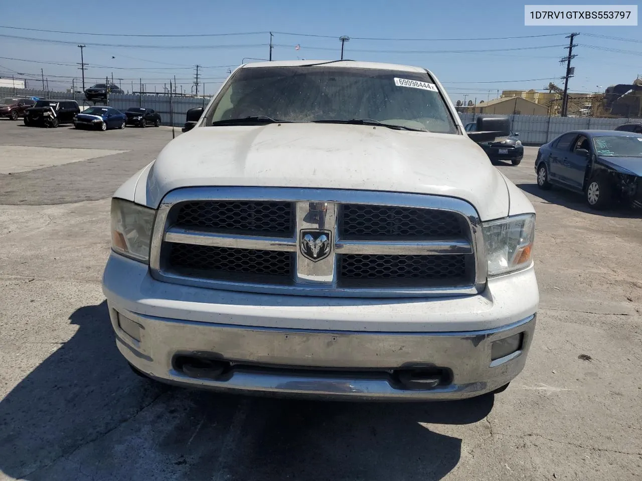 1D7RV1GTXBS553797 2011 Dodge Ram 1500