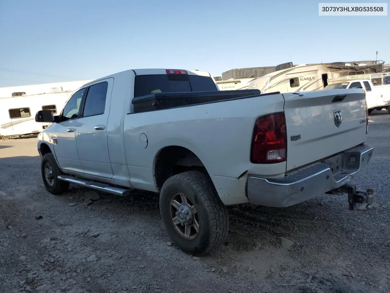 2011 Dodge Ram 3500 VIN: 3D73Y3HLXBG535508 Lot: 69239894