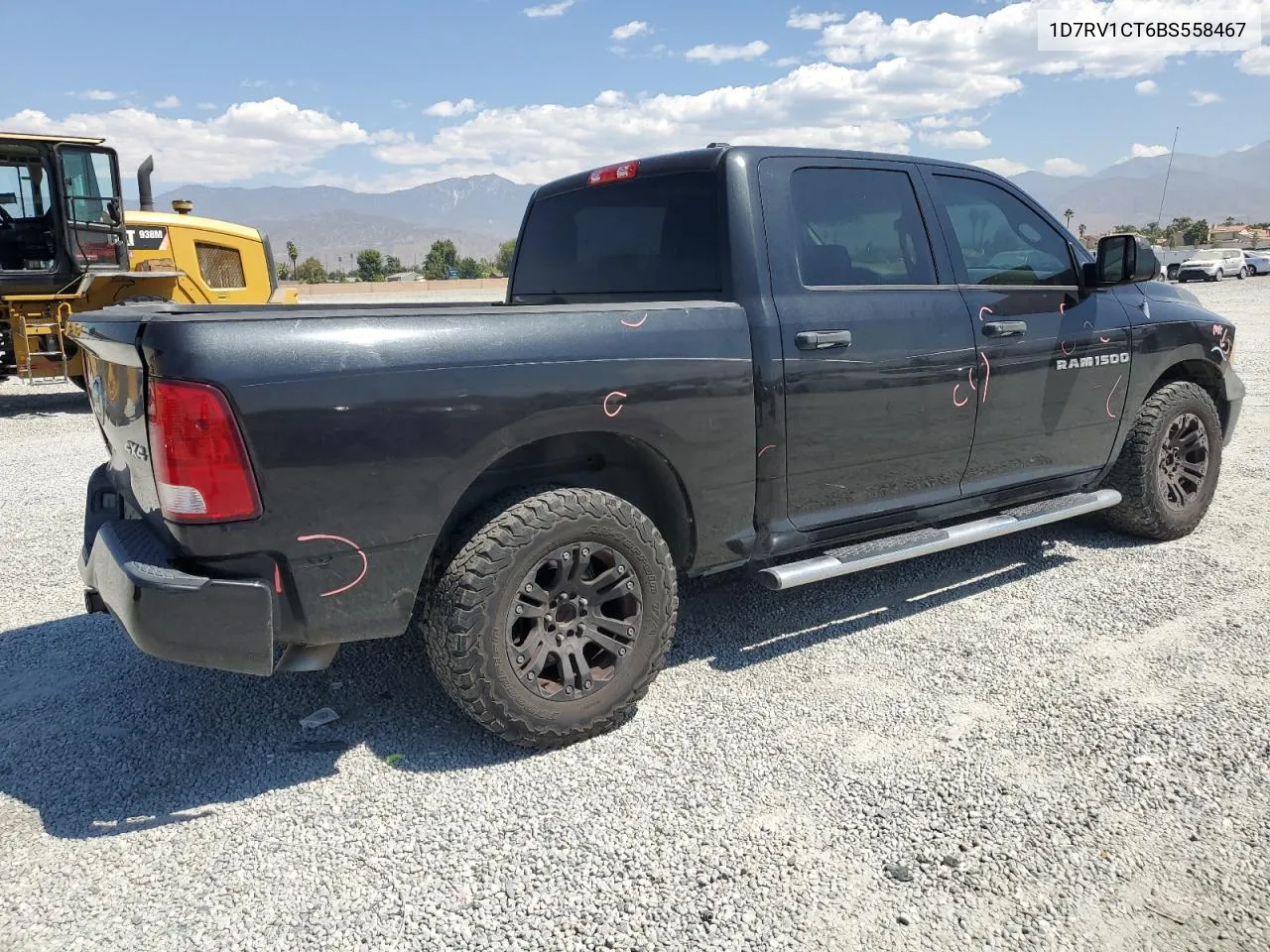 2011 Dodge Ram 1500 VIN: 1D7RV1CT6BS558467 Lot: 69413954