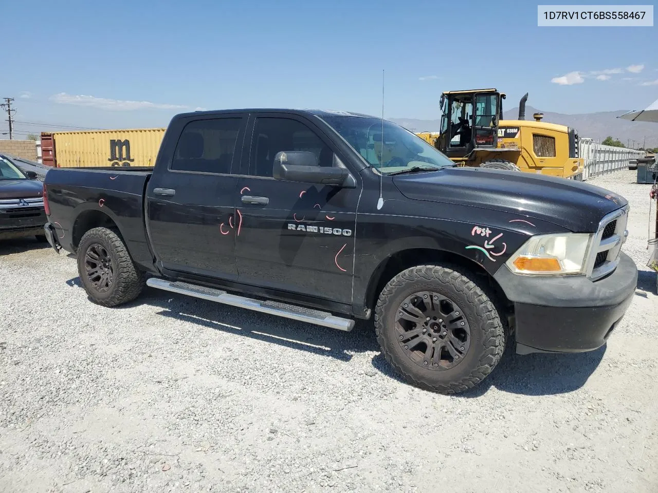 1D7RV1CT6BS558467 2011 Dodge Ram 1500