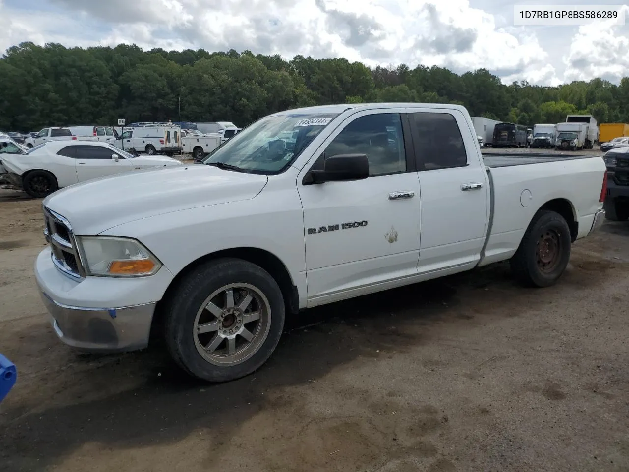 2011 Dodge Ram 1500 VIN: 1D7RB1GP8BS586289 Lot: 69584494