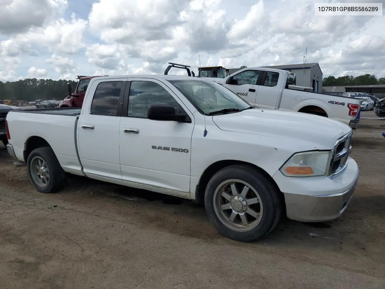 2011 Dodge Ram 1500 VIN: 1D7RB1GP8BS586289 Lot: 69584494