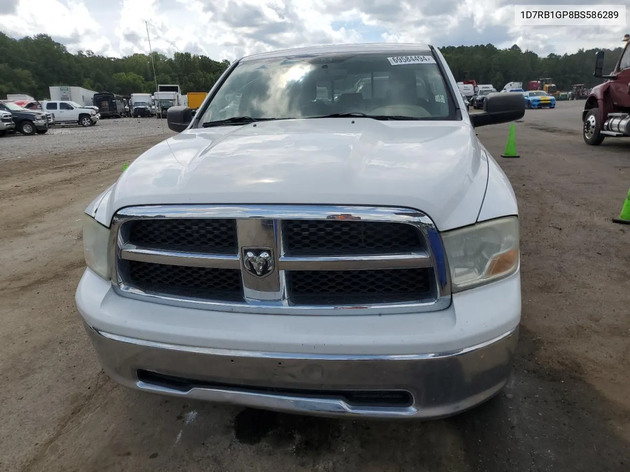 2011 Dodge Ram 1500 VIN: 1D7RB1GP8BS586289 Lot: 69584494