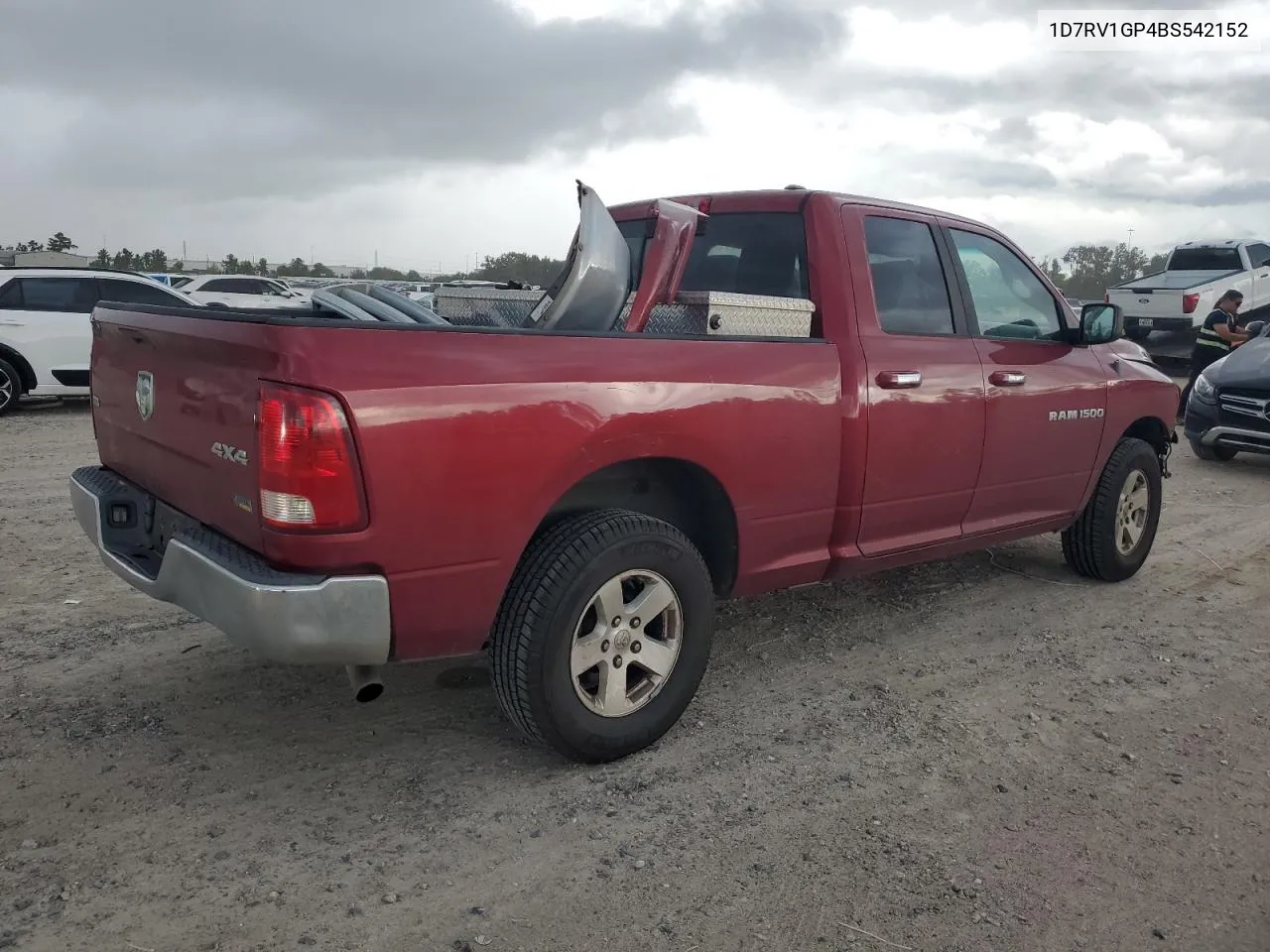 2011 Dodge Ram 1500 VIN: 1D7RV1GP4BS542152 Lot: 69623384