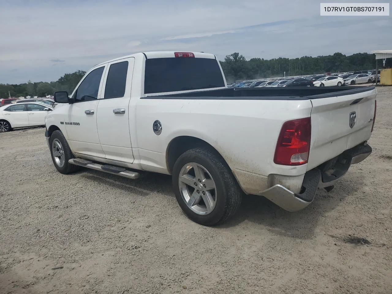 1D7RV1GT0BS707191 2011 Dodge Ram 1500