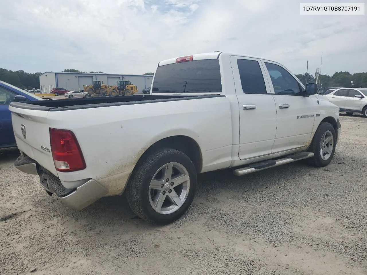 1D7RV1GT0BS707191 2011 Dodge Ram 1500