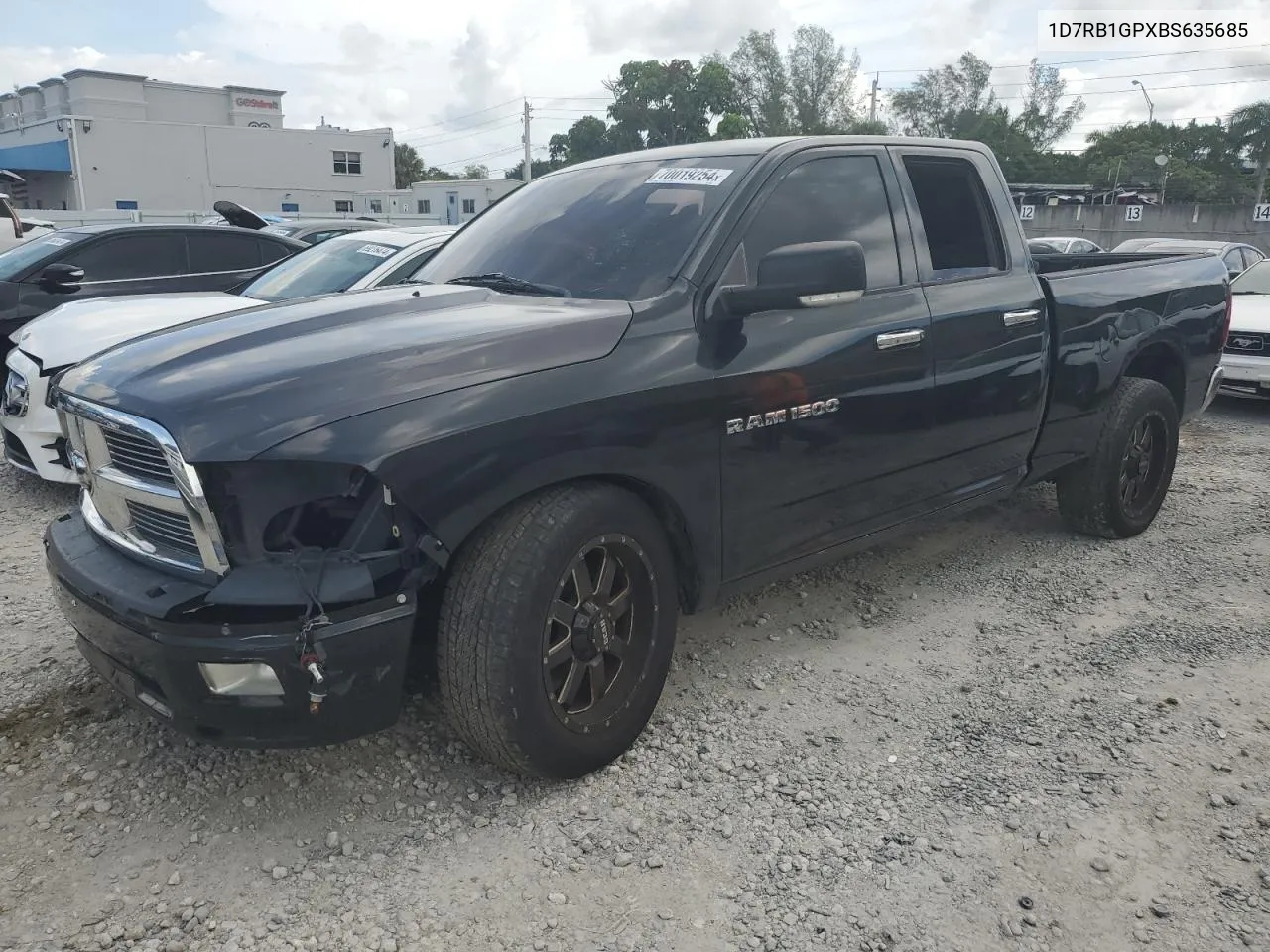 1D7RB1GPXBS635685 2011 Dodge Ram 1500