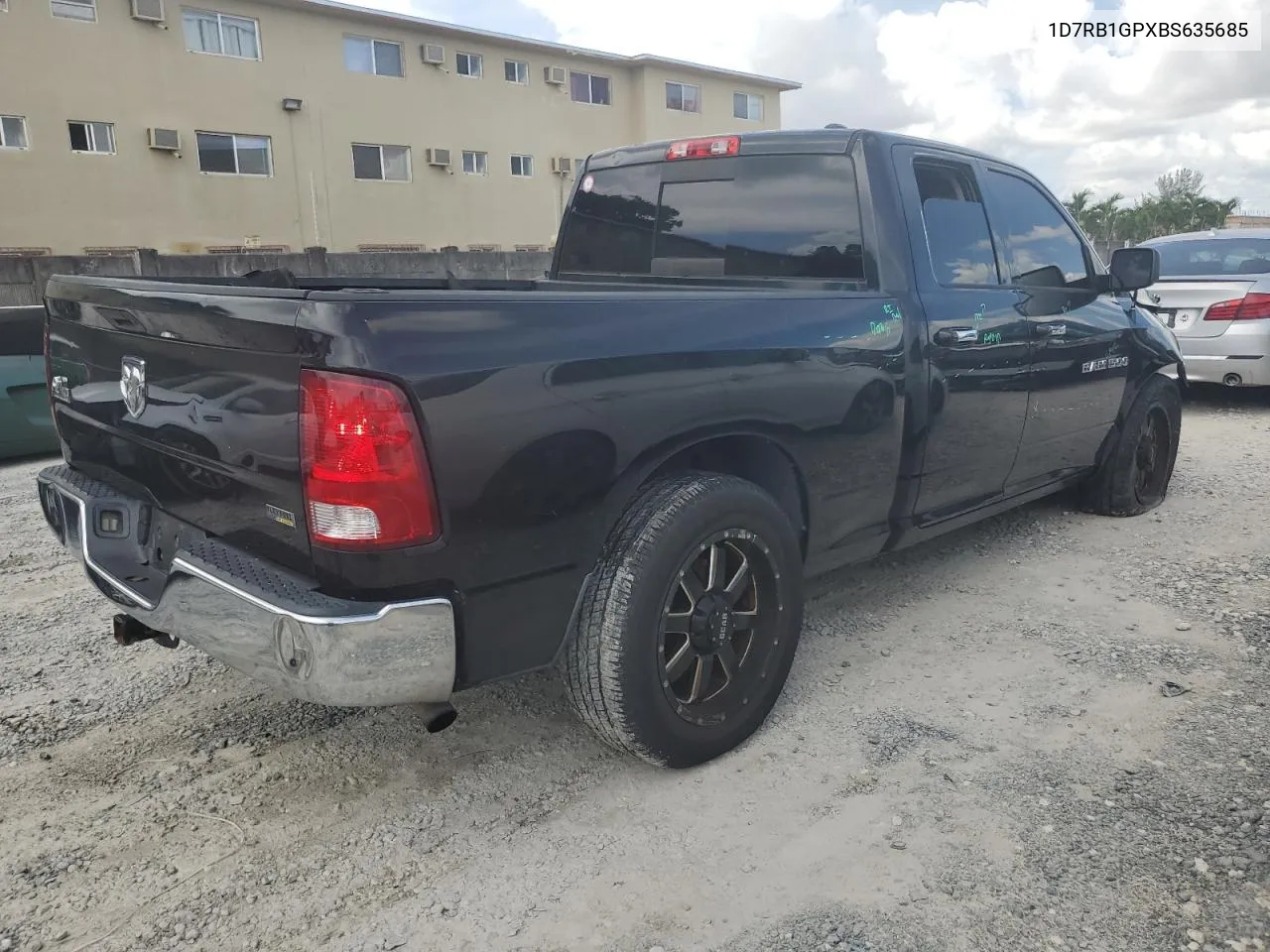 1D7RB1GPXBS635685 2011 Dodge Ram 1500