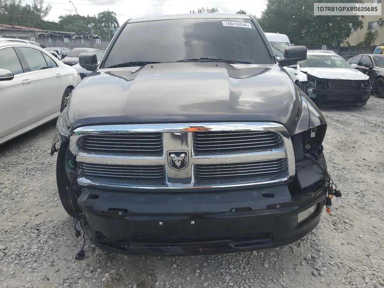 1D7RB1GPXBS635685 2011 Dodge Ram 1500