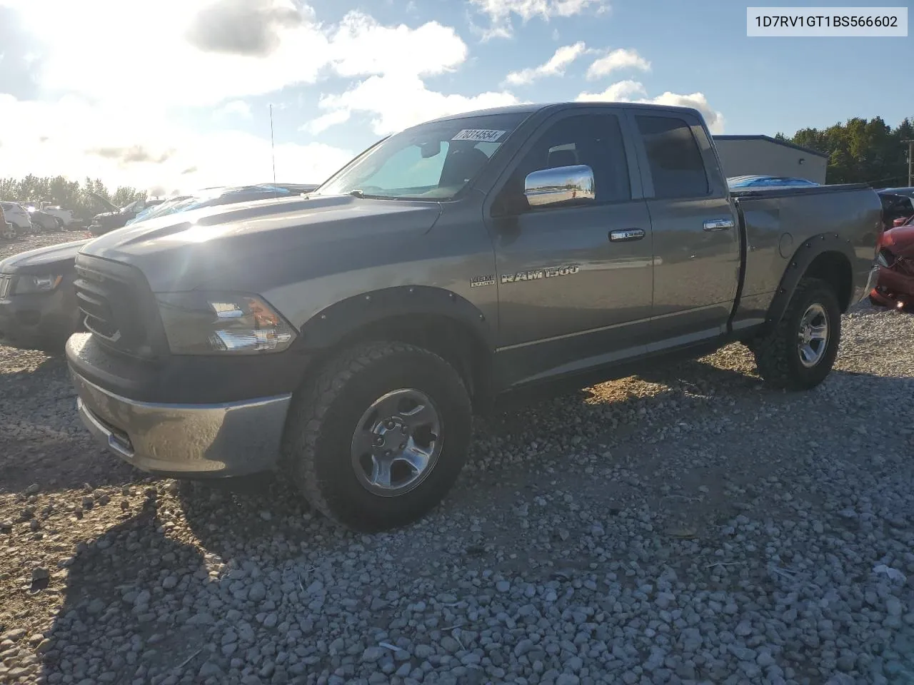 2011 Dodge Ram 1500 VIN: 1D7RV1GT1BS566602 Lot: 70314554