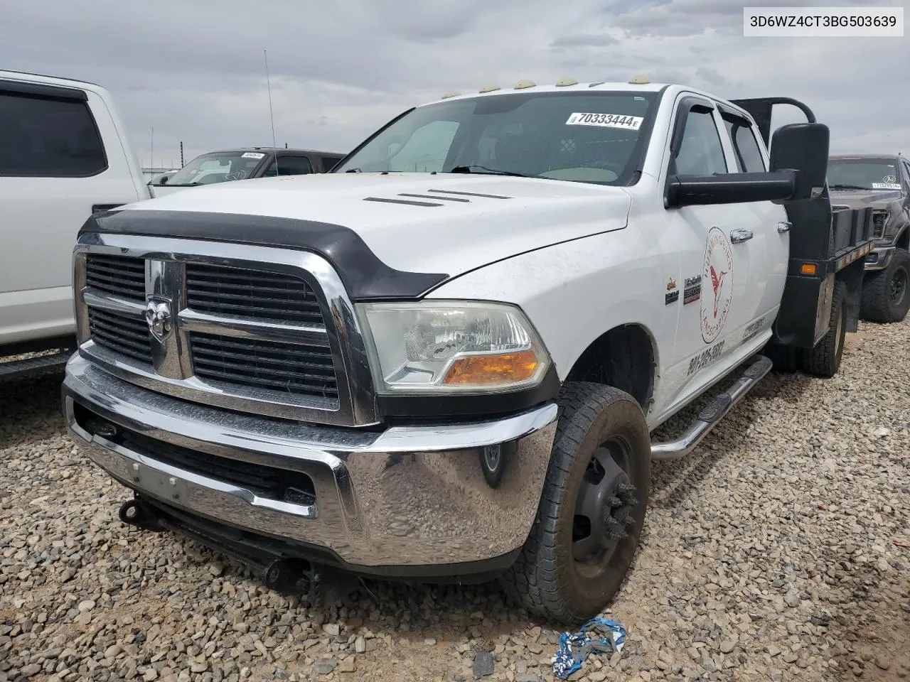 2011 Dodge Ram 3500 St VIN: 3D6WZ4CT3BG503639 Lot: 70333444