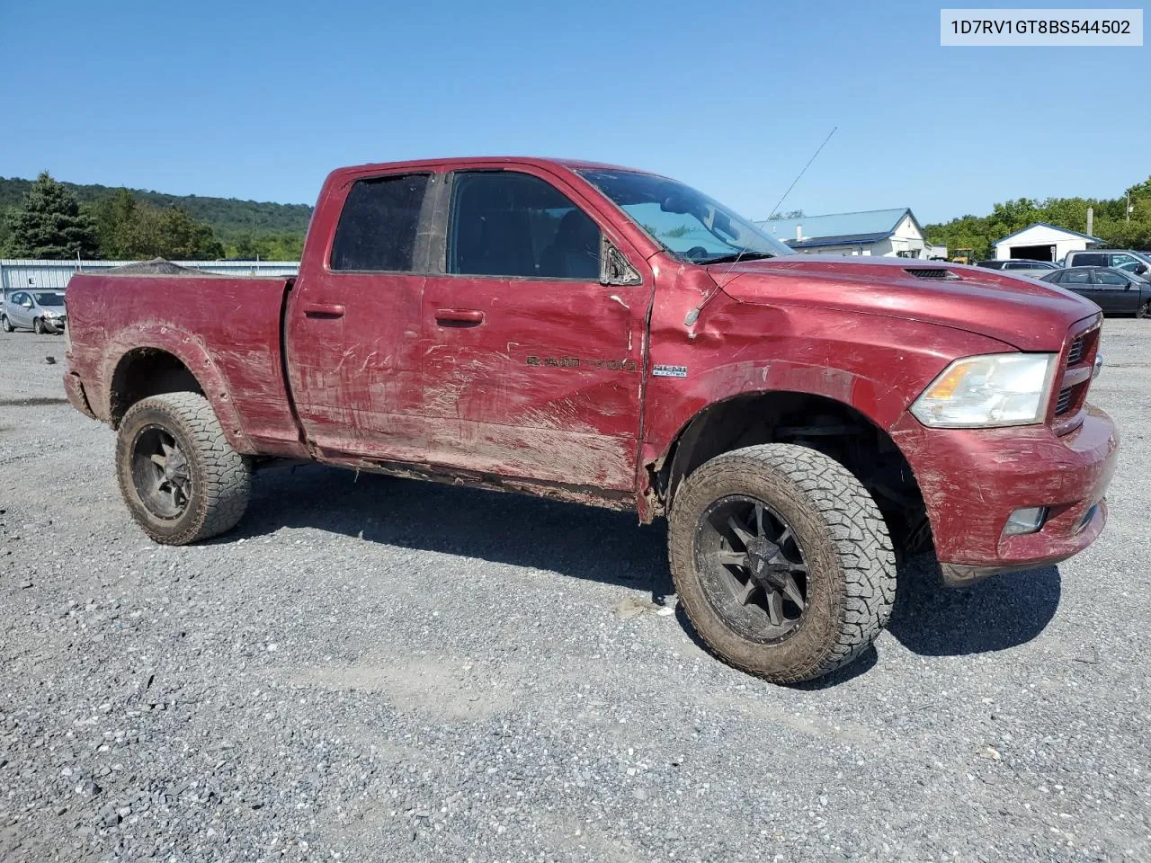 2011 Dodge Ram 1500 VIN: 1D7RV1GT8BS544502 Lot: 70447854