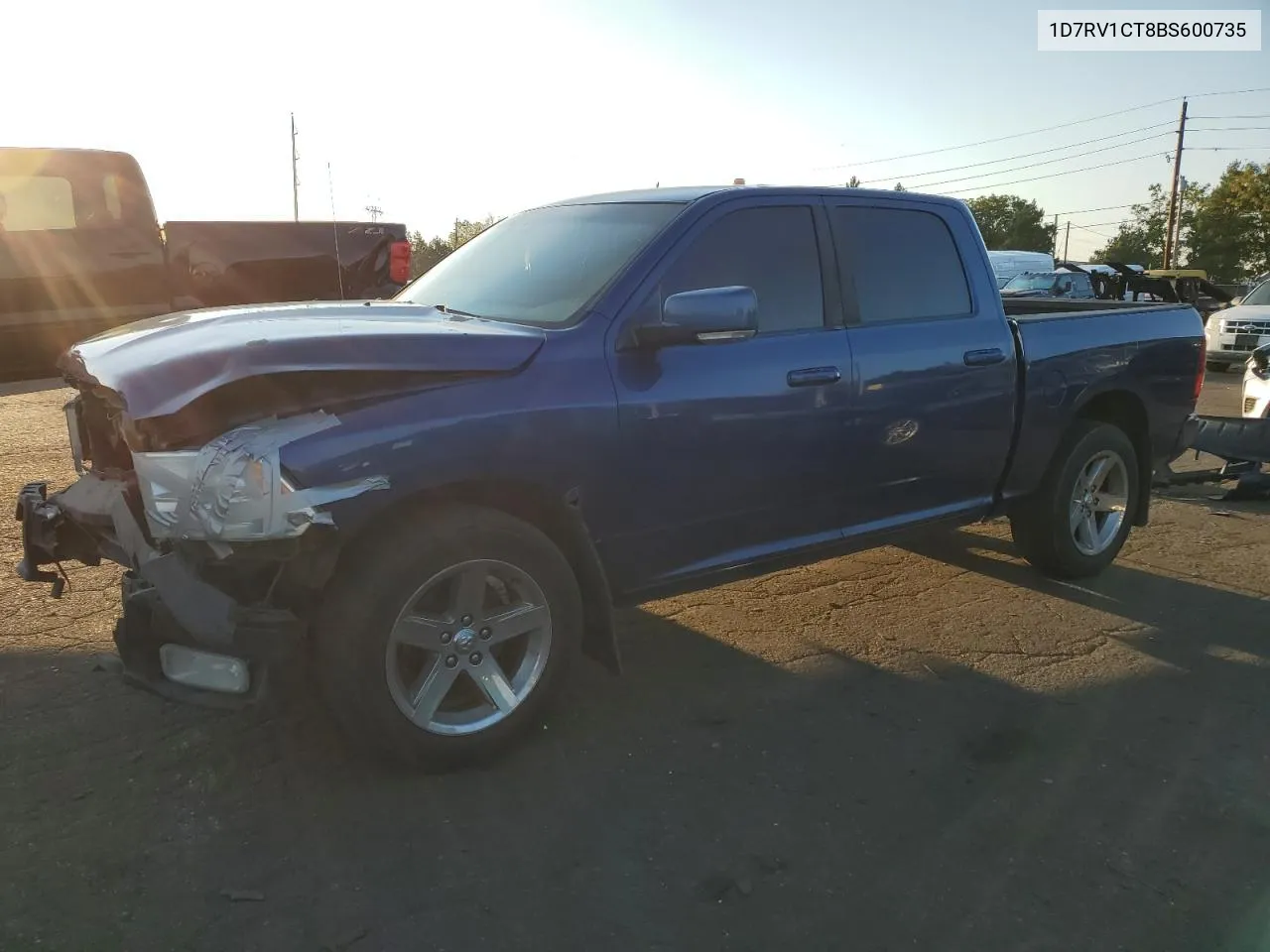 2011 Dodge Ram 1500 VIN: 1D7RV1CT8BS600735 Lot: 70506734