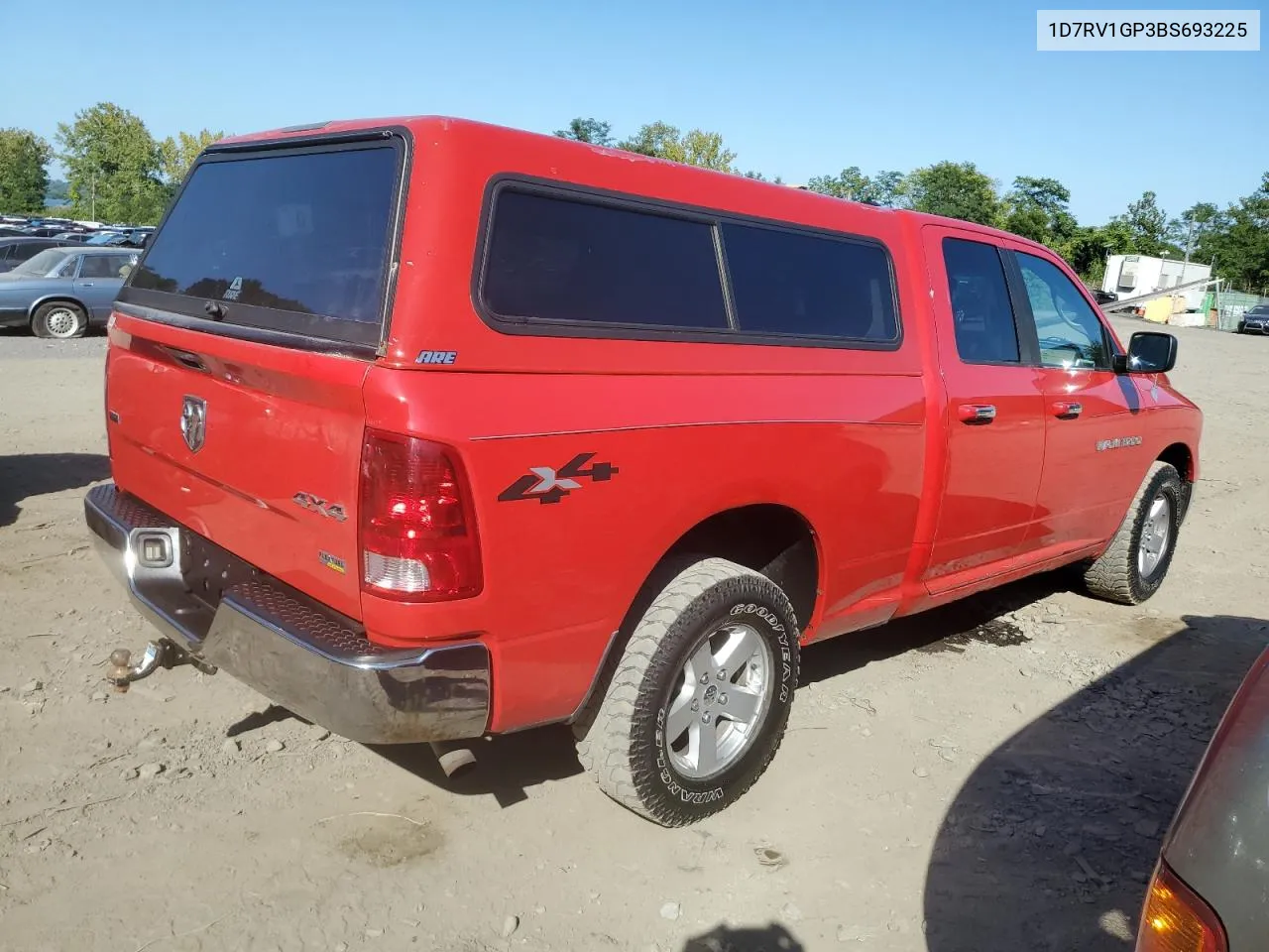 2011 Dodge Ram 1500 VIN: 1D7RV1GP3BS693225 Lot: 70621204