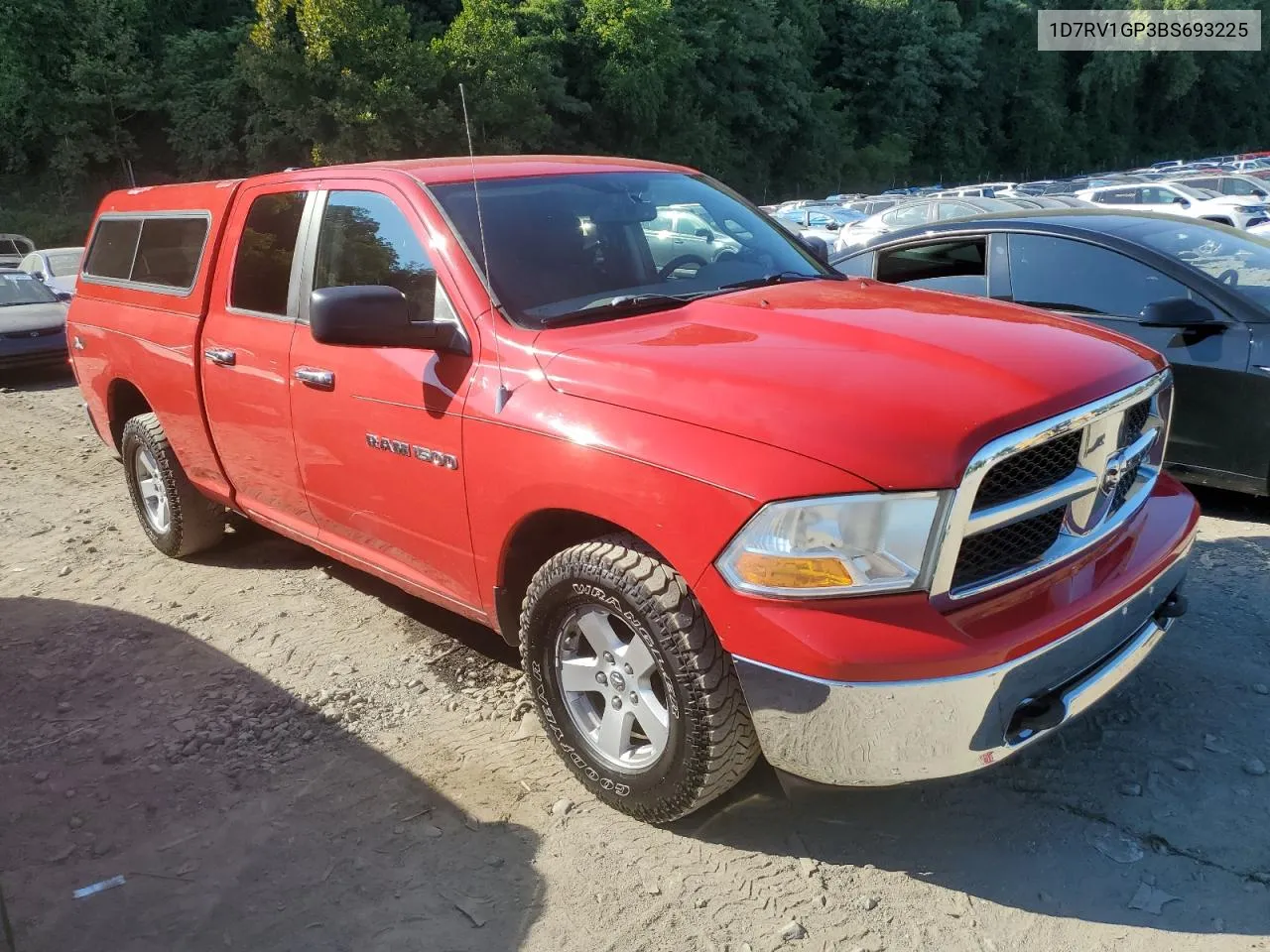 1D7RV1GP3BS693225 2011 Dodge Ram 1500