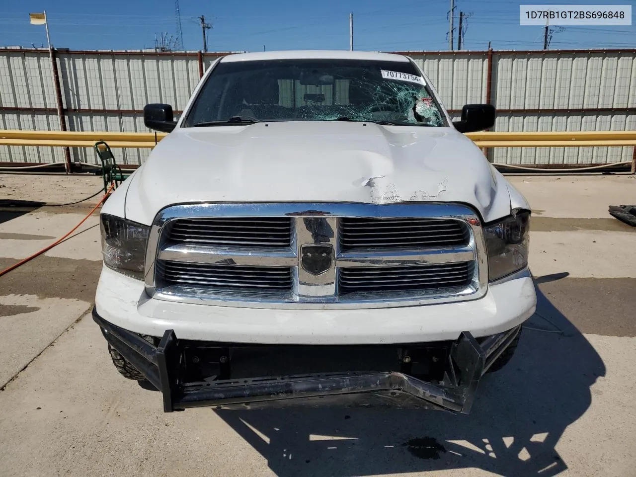 2011 Dodge Ram 1500 VIN: 1D7RB1GT2BS696848 Lot: 70773754