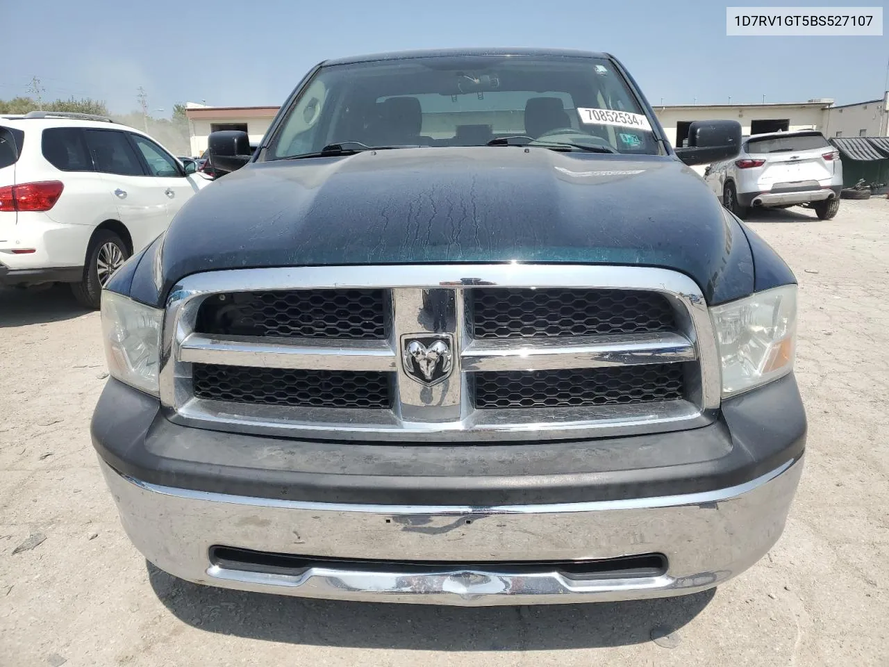 2011 Dodge Ram 1500 VIN: 1D7RV1GT5BS527107 Lot: 70852534