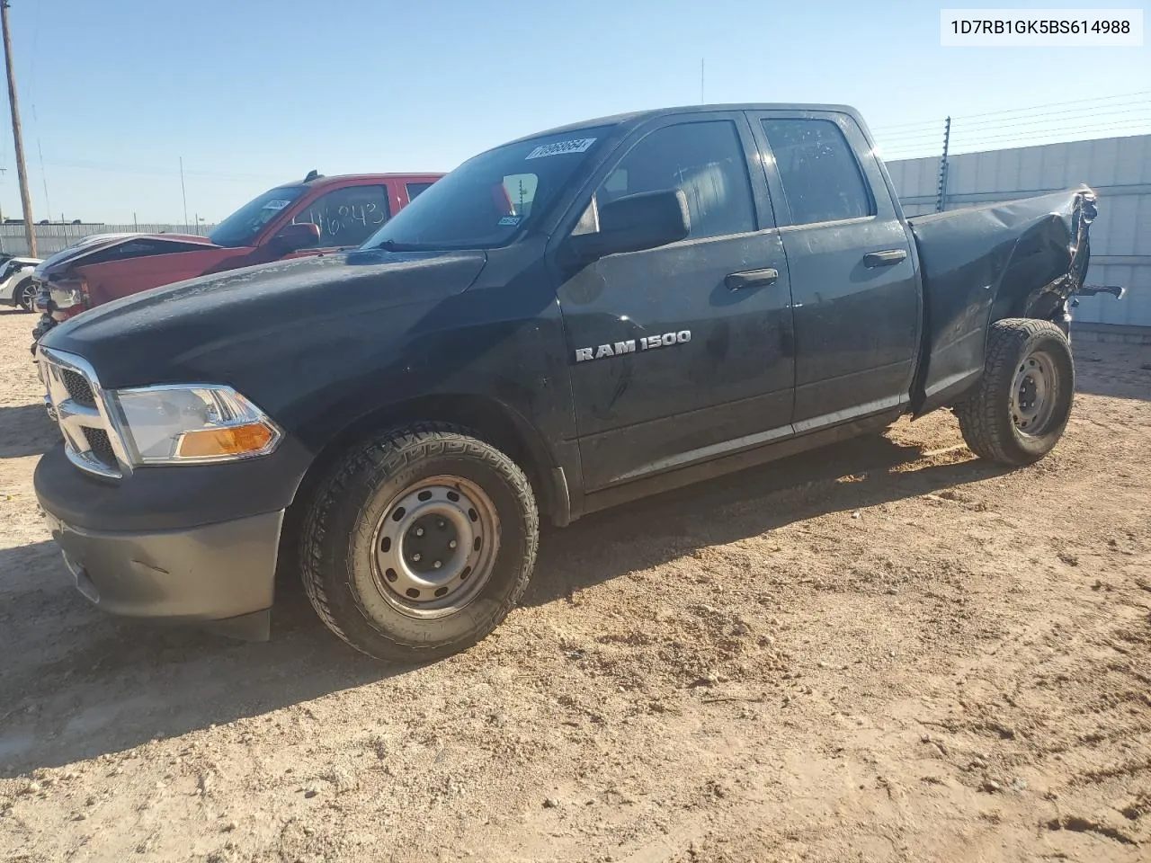 2011 Dodge Ram 1500 VIN: 1D7RB1GK5BS614988 Lot: 70968664