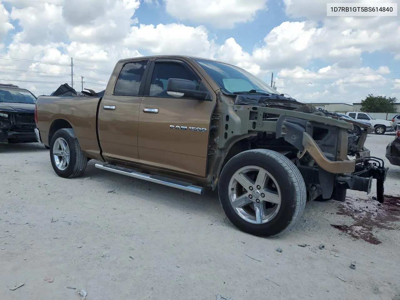 2011 Dodge Ram 1500 VIN: 1D7RB1GT5BS614840 Lot: 71080184